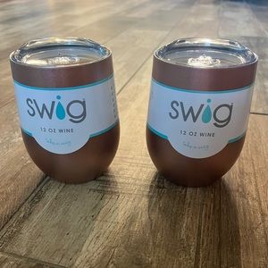 BRAND NEW 12oz Swig wine tumblers